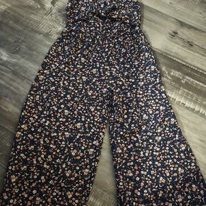 Knitworks Navy Floral Jumpsuit